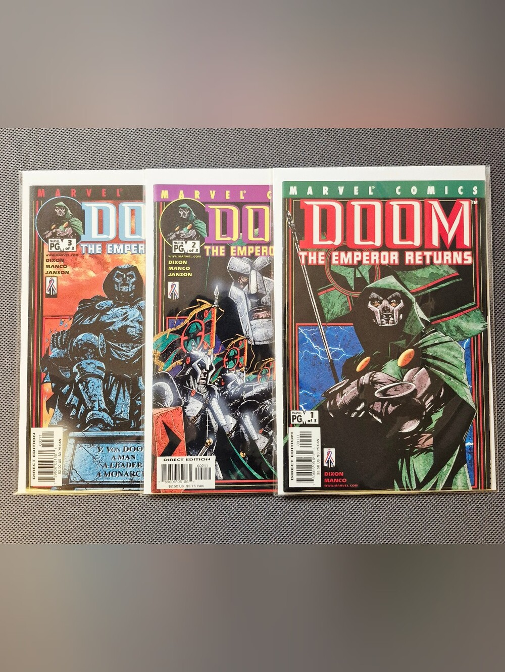 Marvel Comics - Doom: The Emperor Returns  (2002 - Complete Series)